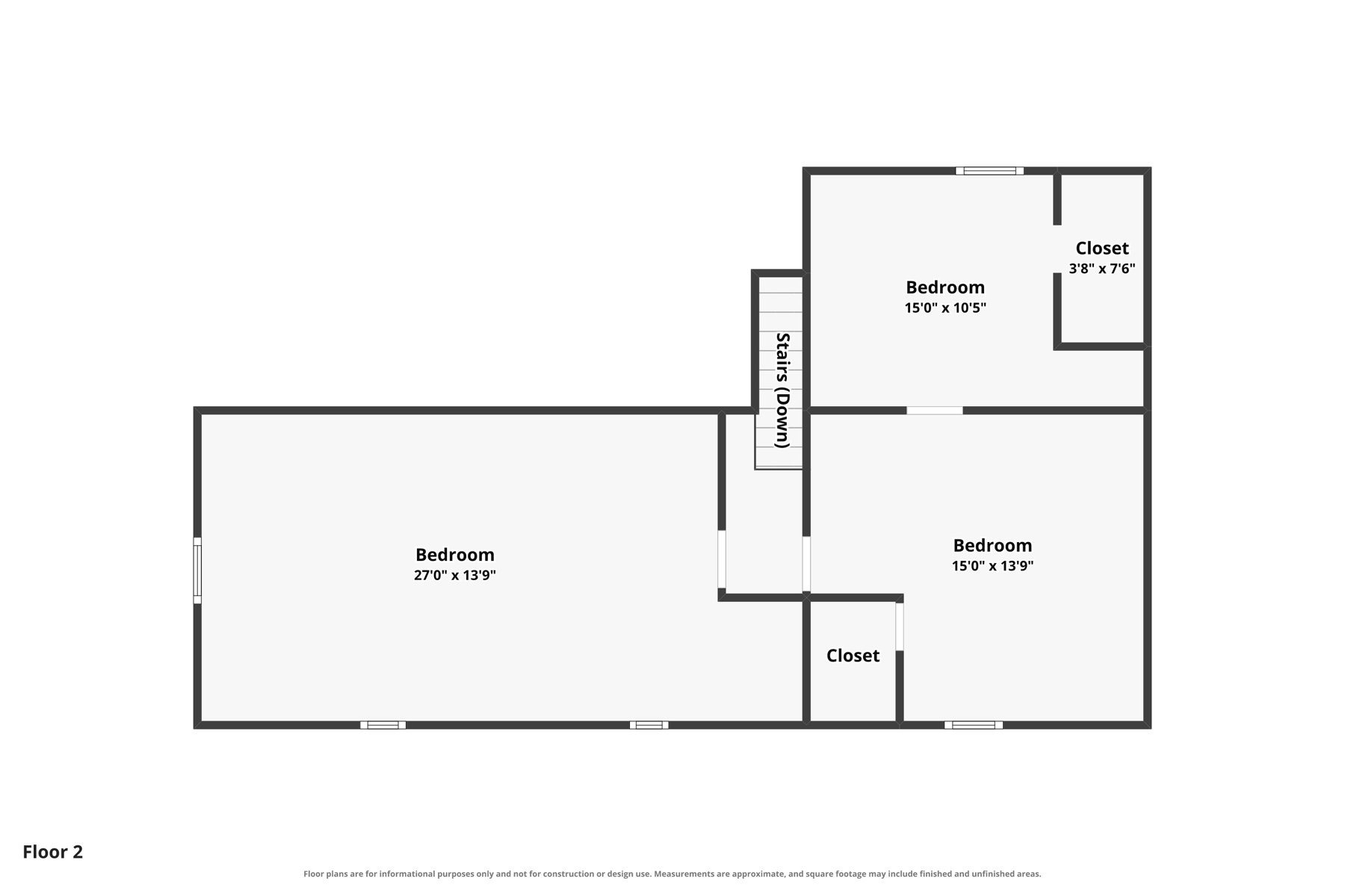 260 County Line Rd, Runnells — upper floor plan